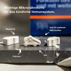 Hot Junior C plus Kautabletten Mandarine-Orange, 14 St Kinder Multivitamine