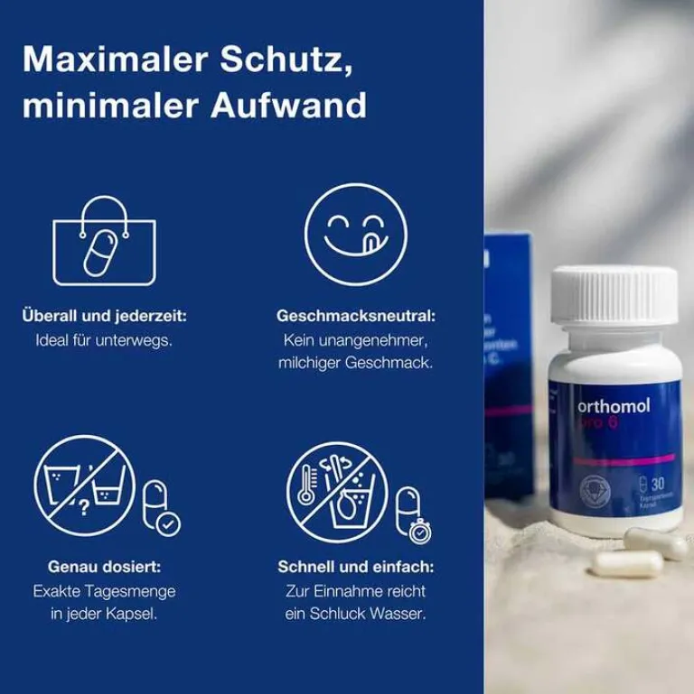 Discount Orthomol pro 6 Kapseln, 10 St