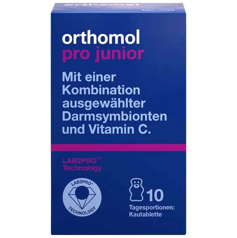 New Orthomol pro junior Kautabletten, 10 St