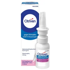 Otriven gegen Schnupfen 0,025 % Nasentropfen für Babys und Kleinkinder, 10 ml
