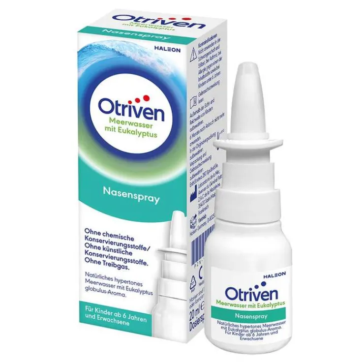 Otriven Meerwasser mit Eukalyptus, 20 ml
