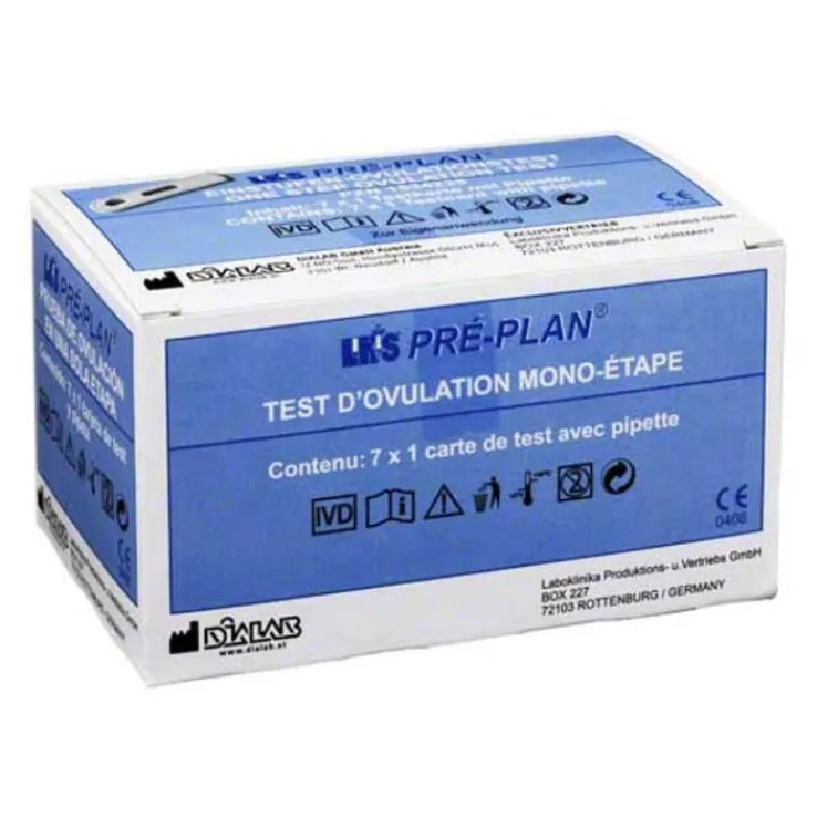 Ovulationstest Pre Plan LH, 7 St