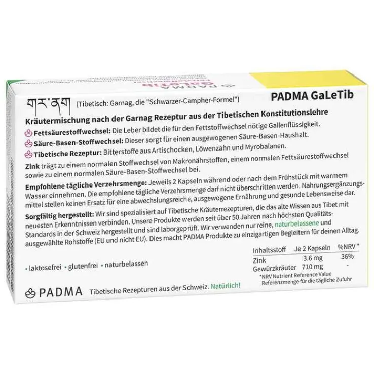 Padma Galetib Kapseln, 60 St