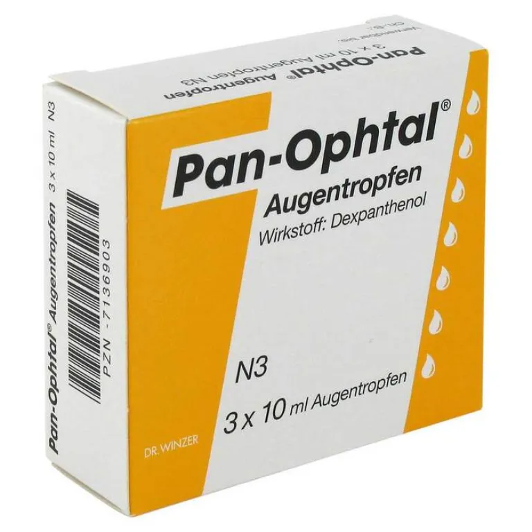 Outlet Pan-Ophtal Pan Ophtal Augentropfen, 3X10 ml