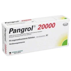 Pangrol 20000 magensaftresistente Tabletten, 50 St