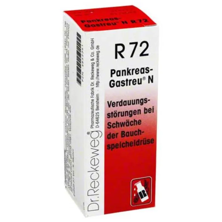 Online Dr.Reckeweg Pankreas Gastreu N R 72 Tropfen zum Einnehmen, 50 ml