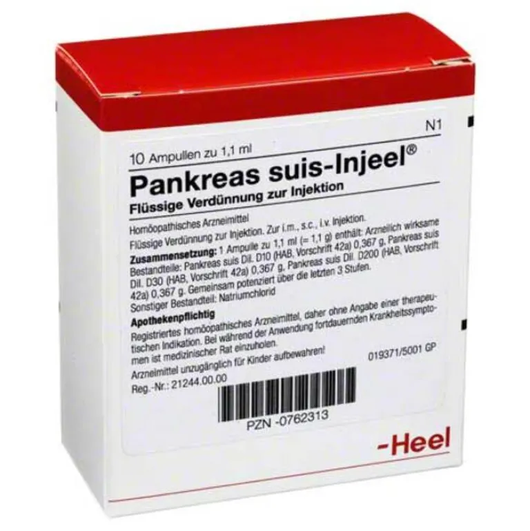 Sale Injeel Pankreas Suis Ampullen, 10 St
