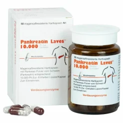 Online Pankreatin Laves 10.000 Ph.Eur.-Einh.magensaftresistent Hartkapseln , 50 St