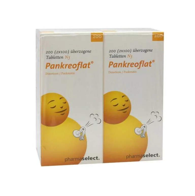 Best Pankreoflat überzogene Tabletten, 200 St