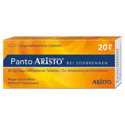 Outlet Aristo Panto bei Sodbrennen 20 mg magensaftresistent Tabletten, 7 St