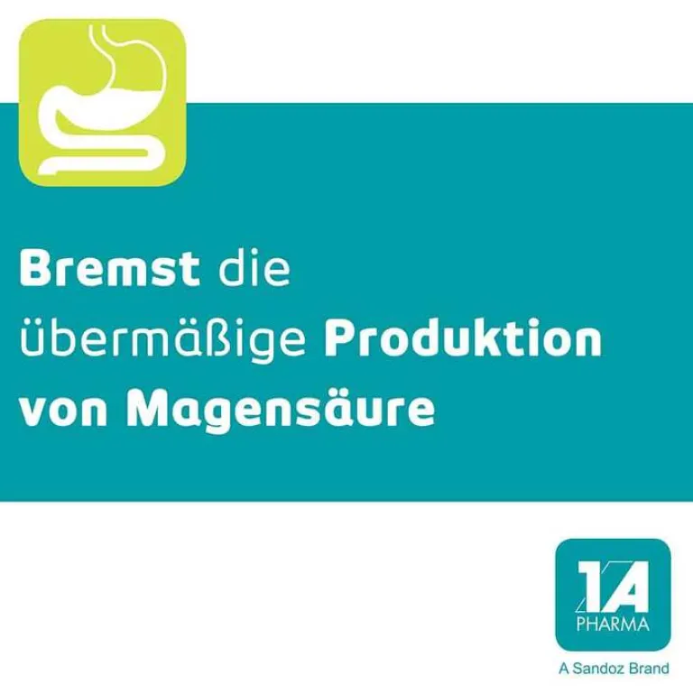 Online 1A Pharma Pantoprazol – 1 A Pharma® 20 mg Zur Behandlung von Sodbrennen, 14 St