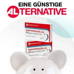 New Pantoprazol AL 20 mg bei Sodbrennen, 14 St Sodbrennen Medikamente|Pantoprazol