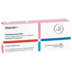 Best Pantoprazol Eris 20 mg magensaftresistent Tabletten , 14 St Pantoprazol