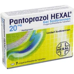 Online Pantoprazol b.Sodbrennen magensaftresistent Tabletten, 7 St Sodbrennen Medikamente|Pantoprazol