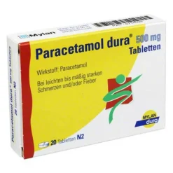 Sale Paracetamol ® 500 mg Tabletten, 20 St Paracetamol|Kopfschmerztabletten