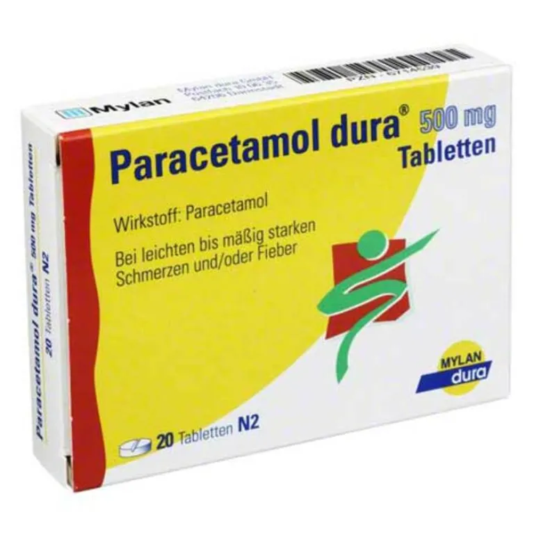 Sale Paracetamol ® 500 mg Tabletten, 20 St Paracetamol|Kopfschmerztabletten