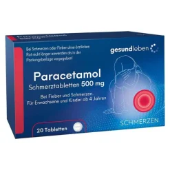 Discount Gesund Leben Paracetamol Schmerztabletten, 20 St