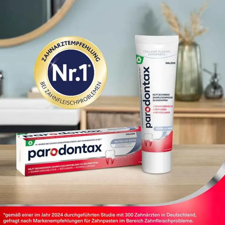 Parodontax natürlich weiß Zahnpasta, 75 ml
