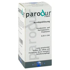Discount Parodur Liquid Mundspüllösung, 200 ml Mundspülung