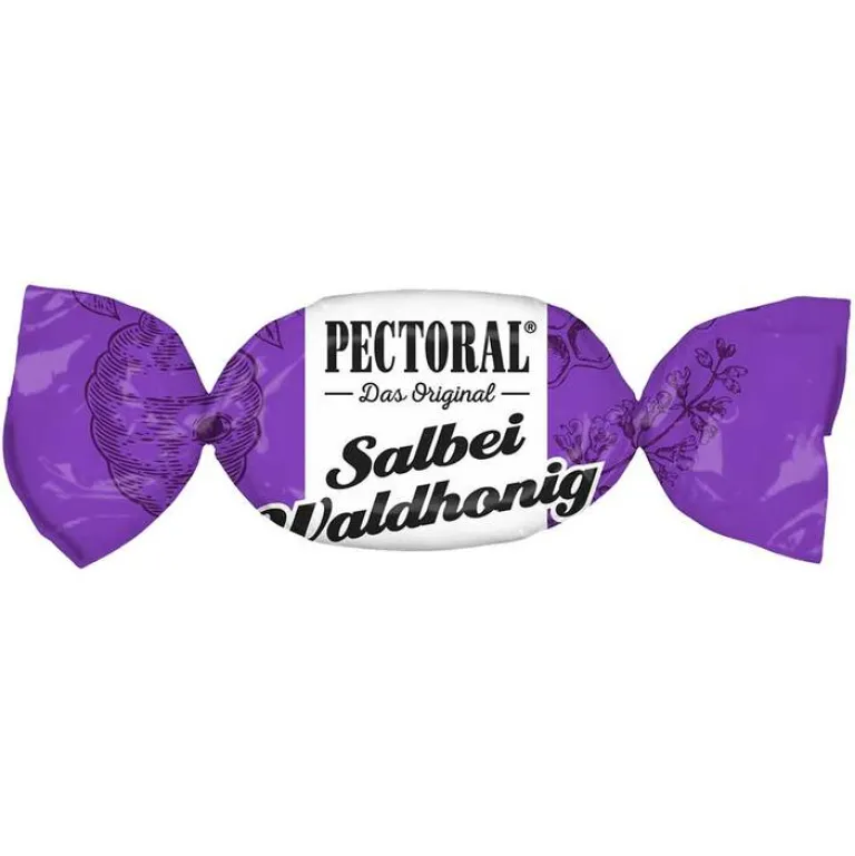 Discount Pectoral Salbei Waldhonig Bonbons Beutel , 72 g