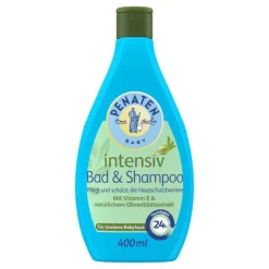 Clearance Penaten Intensiv Bad & Shampoo, 400 ml