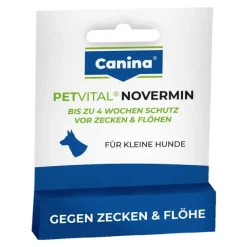 Petvital Novermin flüssig für Hunde bis 15 kg, 2 ml Flöhe, Zecken & Co.