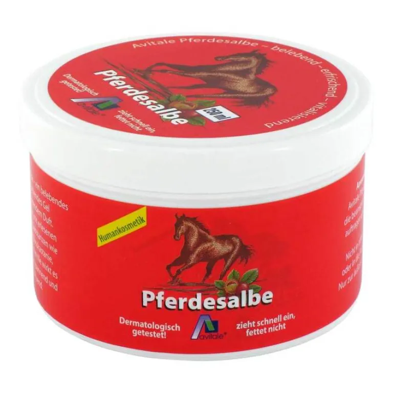 New Avitale Pferdesalbe mit Rosskastanie, 250 ml