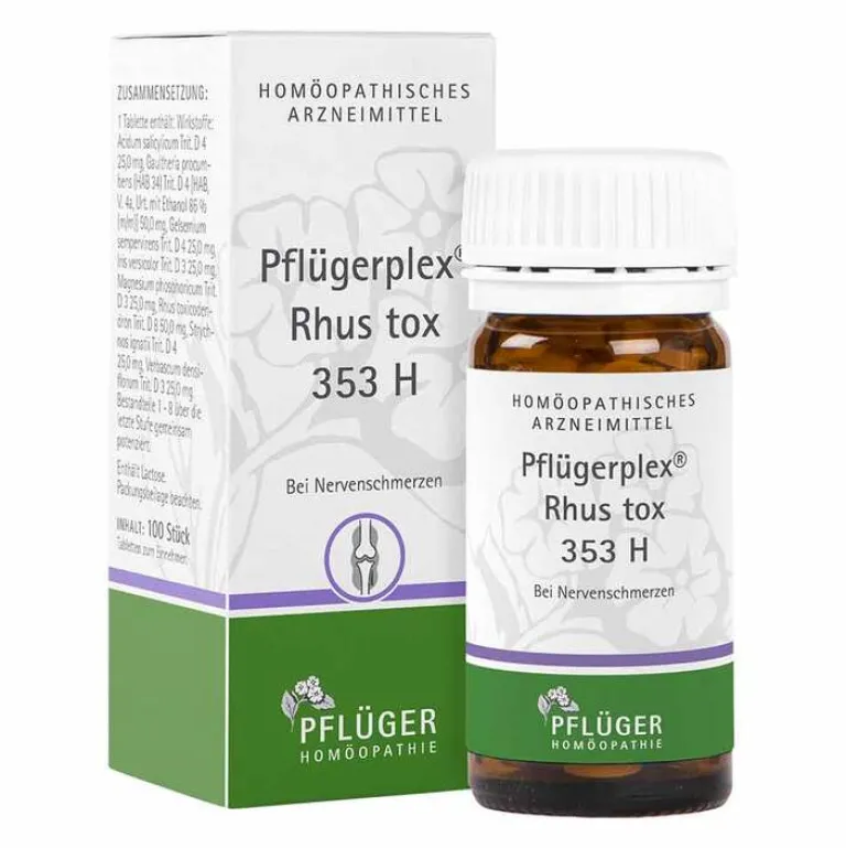 Clearance plex Rhus toxicodendron 353 H Tabletten, 100 St A. Pflüger
