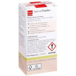 New PHA Spot-on Tropfen für Katzen, 2X1.5 ml