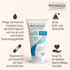 Outlet Physiogel Daily Moisture Therapy Intensiv Creme für normale bis trockene Haut, 150 ml