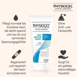 Physiogel Daily Moisture Therapy Creme für normale bis trockene Haut, 75 ml