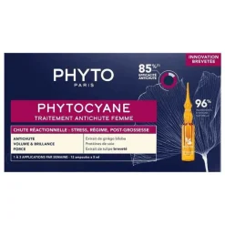 Sale Phytocyane Kur reaktioneller Haarausfall Frauen, 12X5 ml