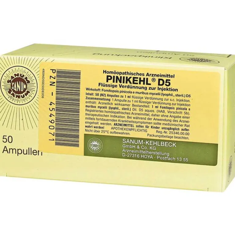 Best Pinikehl Ampullen D 5, 50X1 ml Sanum Kehlbeck