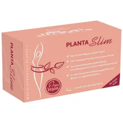 Planta Slim 99% ind.FlohsamenschalenPulver Kapseln vegan, 120 St