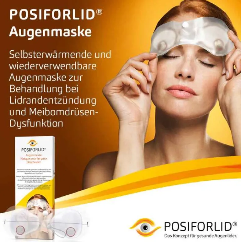 Hot Augenmaske, 1 St Kalt-Warm Kompresse