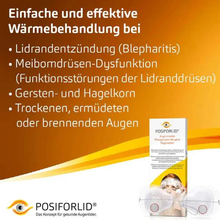 Hot Augenmaske, 1 St Kalt-Warm Kompresse