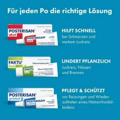 POSTERISAN akut 50 mg/g Rektalsalbe, 50 g