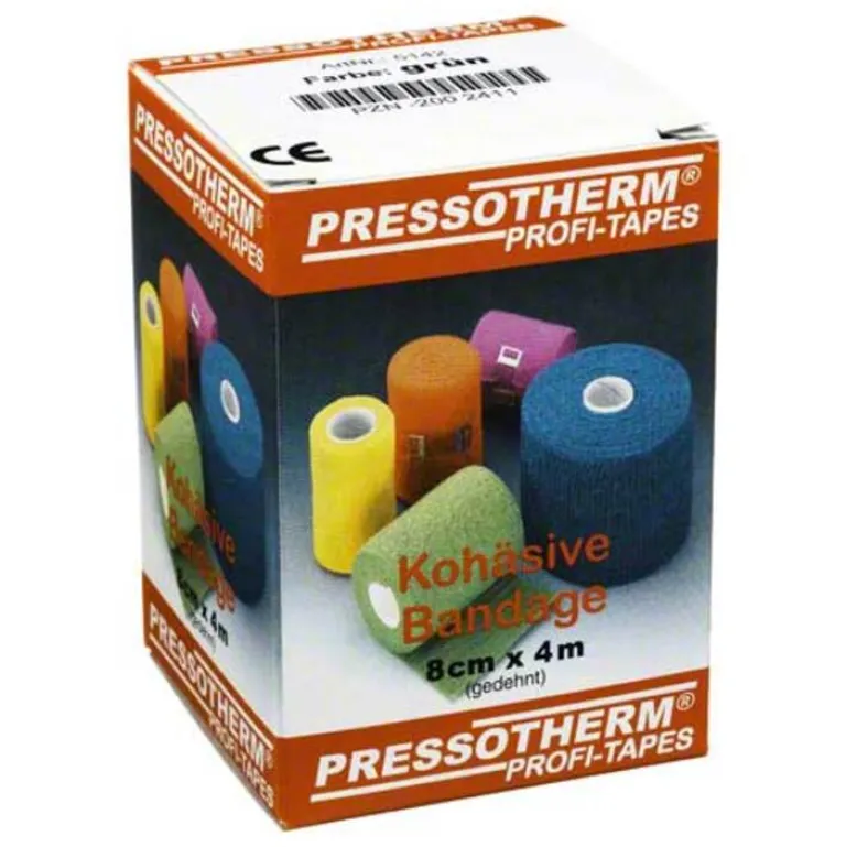 Outlet Kohäsive Bandage 8cmx4m grün, 1 St Spezialbandagen|Haft- & Fixierbinden
