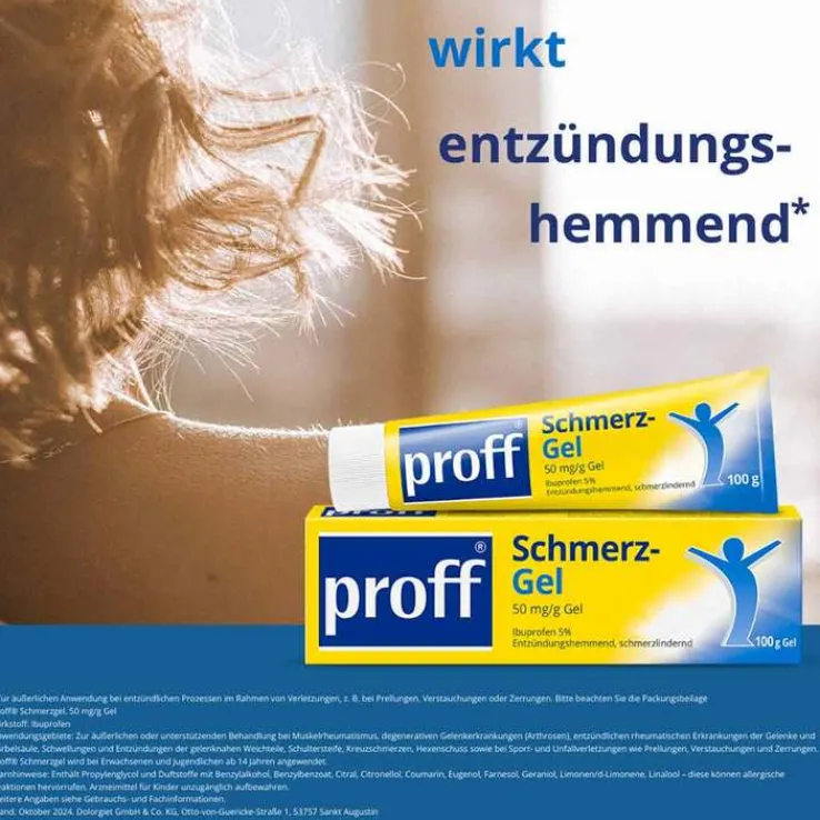 Proff Schmerzgel 50 mg/g, 100 g