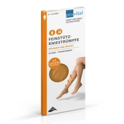 Clearance 40 den Stützkniestrümpfe Größe 35 - 38 puder, 2 St Stütz- Und Reisestrümpfe