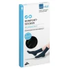 New Komfortsocken women Größe 39 - 42 schwarz, 2 St Stütz- Und Reisestrümpfe