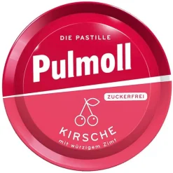 Clearance Pulmoll Hustenbonbons Wildkirsche + Vitamin C zuckerfrei, 50 g