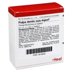 Best Pulpa Dentis suis Ampullen, 10 St Heel