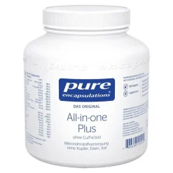 Pure Encapsulations all-in-one Plus ohne Cu / Fe / Jod, 180 St