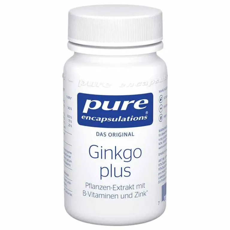 Pure Encapsulations Ginkgo plus Kapseln, 60 St