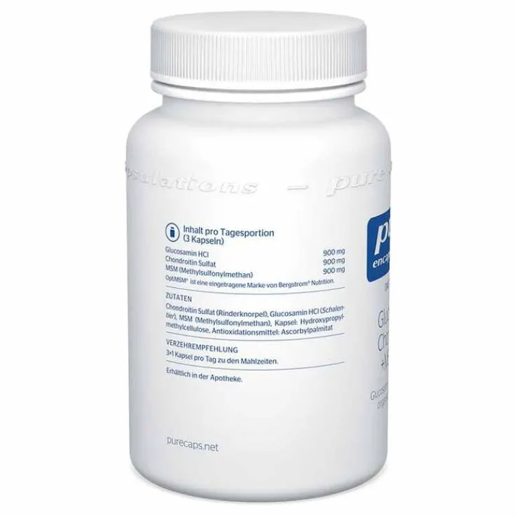 Pure Encapsulations Glucosamin+Chondroitin+MSM Kapseln, 60 St