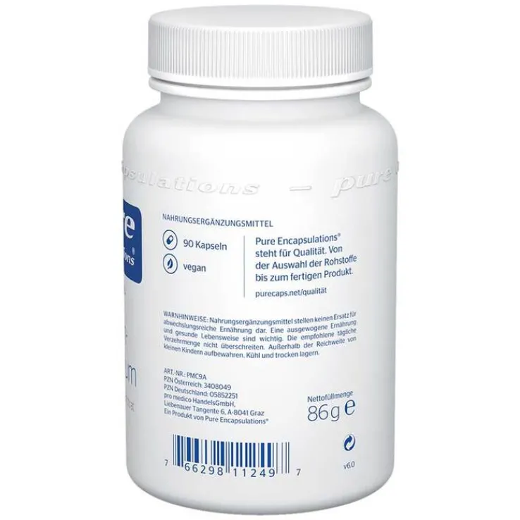 Pure Encapsulations Kalium-Magnesium Kalium-/Magnesiumcitrat Kapseln, 90 St