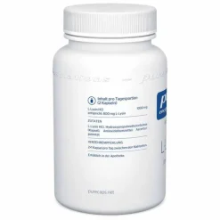 Pure Encapsulations L-Lysin Kapseln, 90 St