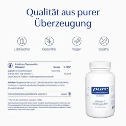 Clearance Pure Encapsulations Vitamin C 1000 gepuffert Kapseln, 90 St