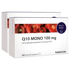 Discount Q10 Mono 100 mg Weichkapseln, 2X60 St Coenzym Q10